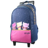 Zaino trolley Lili Lou Gatto 45 CM Trolley di alta gamma