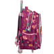 Rugzak met wielen Prinses Disney Kasteel 46 CM Trolley van Hoge Kwaliteit - Schooltas