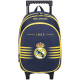 Mochila con ruedas Real Madrid Azul 40 CM Alta gama