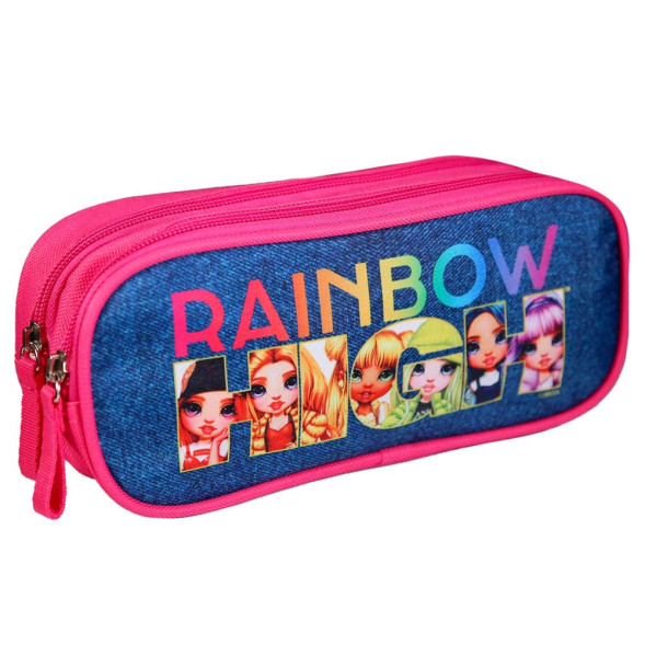 Trousse rectangulaire Rainbow High Multicolore 23 CM - 2 Cpt