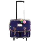 Cartable à roulettes Tann's 41 CM - Collection Scolaire 2026