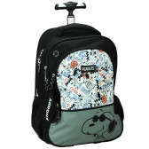 Mochila con ruedas Snoopy Peanuts 48 CM - Cartuchera