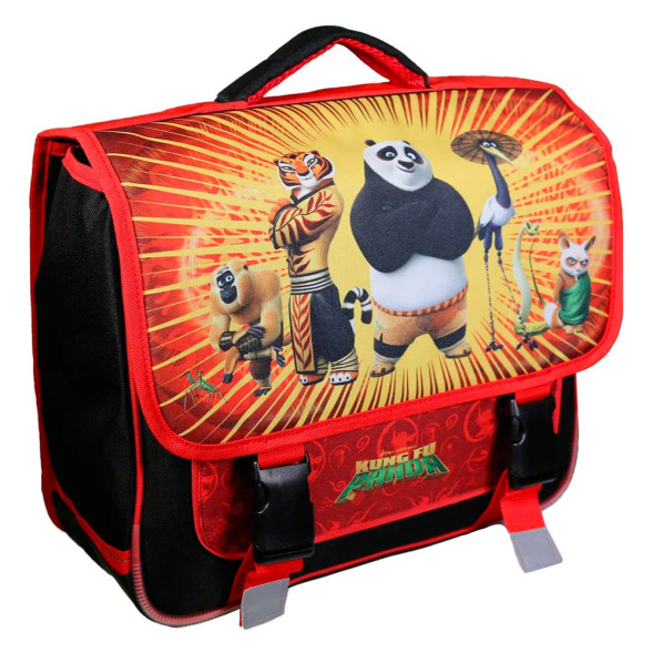 Zaino Kung Fu Panda Rosso 38 CM di alta qualità