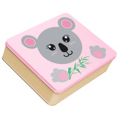 Kids Koala Grey Reward Box 10 CM Metal