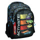 Backpack Hot Wheels Activated 43 CM - 2 Comp.