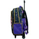 Monster High Crew 46 CM Hoogwaardige Trolley Rugzak met Wieltjes
