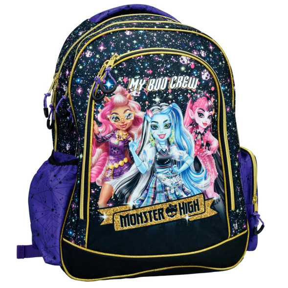 Monster High Crew Rugzak 43 CM - 2 vakken