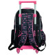Sac à dos à roulettes Barbie Shine Bright 46 CM Trolley Haut de Gamme