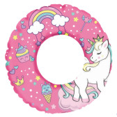 Regenbogen Einhorn Schwimmring 51 CM