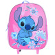 Zaino per l'asilo Lilo & Stitch Flowers - 32 CM