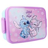 Boite goûter Stitch Let's Eat - 16 CM