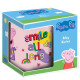 Mok Peppa Pig Smile 340ml Keramiek