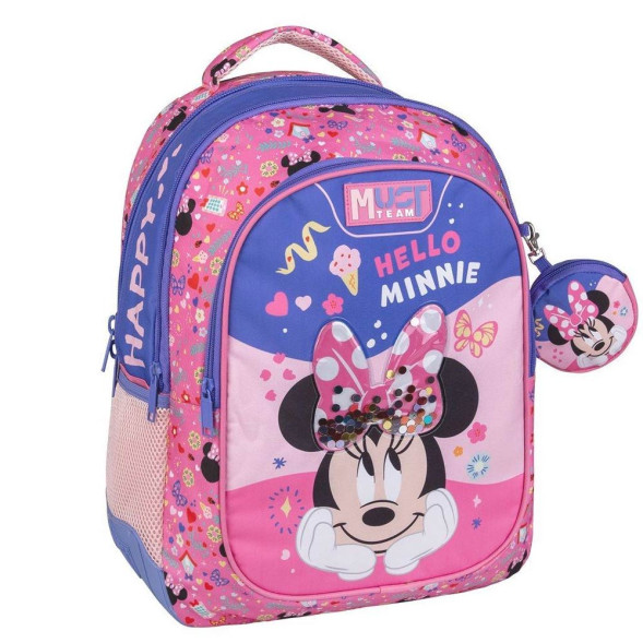 Sac à dos Hello Minnie Besties 43 CM - 2 Cpt
