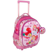 Sac à dos à roulettes Princesse Disney Friends Light 45 CM Trolley
