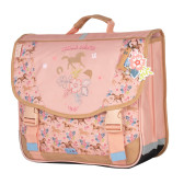 Satchel Stalla BIANCA Rosa Pompon - 38 CM