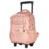 Stalla BIANCA Rose Pompons roller backpack - 2 Cpt 43 CM