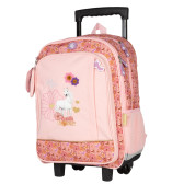 Backpack with wheels Bella Sara 43 CM Satchel Cheval Blanc