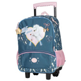 Rugzak met wielen Bella Sara 43 CM Satchel Cheval Blanc