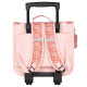 Cartable à roulettes Bella Sara Wings 38 CM Haut de gamme Cheval Blanc