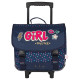 Cartable à roulettes KIP GIRL 38 CM