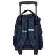 Mochila con ruedas KIP Boy POP Azul 2 Cpt 45 CM