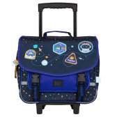 KIP GIRL 38 CM tas op wielen