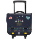KIP GIRL 38 CM tas op wielen