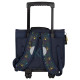 KIP GIRL 38 CM tas op wielen