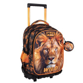 Must Lion Wild 45 CM Trolley Backpack with Wheels