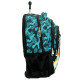 Mochila con ruedas No Fear Lion Fluo 48 CM Trolley de Alta Gama