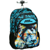 Mochila con ruedas No Fear Lion Fluo 48 CM Trolley de Alta Gama