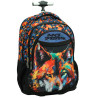 Sac à dos à roulettes No Fear Loup Colors 48 CM Trolley Haut de Gamme
