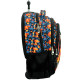 Sac à dos à roulettes No Fear Loup Colors 48 CM Trolley Haut de Gamme