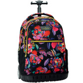 No Fear Tulips 48 CM Wheeled Backpack - Top-of-the-Range Trolley