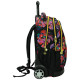 No Fear Tulips 48 CM Wheeled Backpack - Top-of-the-Range Trolley