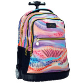 No Fear Tulips 48 CM Wheeled Backpack - Top-of-the-Range Trolley
