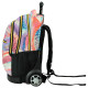 No Fear Tulips 48 CM Wheeled Backpack - Top-of-the-Range Trolley