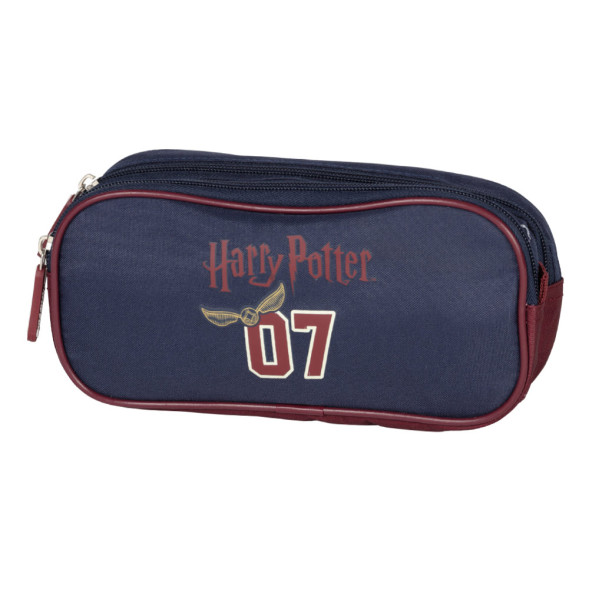 Trousse Rectangulaire Harry Potter QUIDDITCH 22 CM - 2 Cpt
