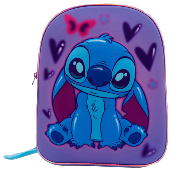 Sac à dos Stitch Love 3D 32 CM Maternelle