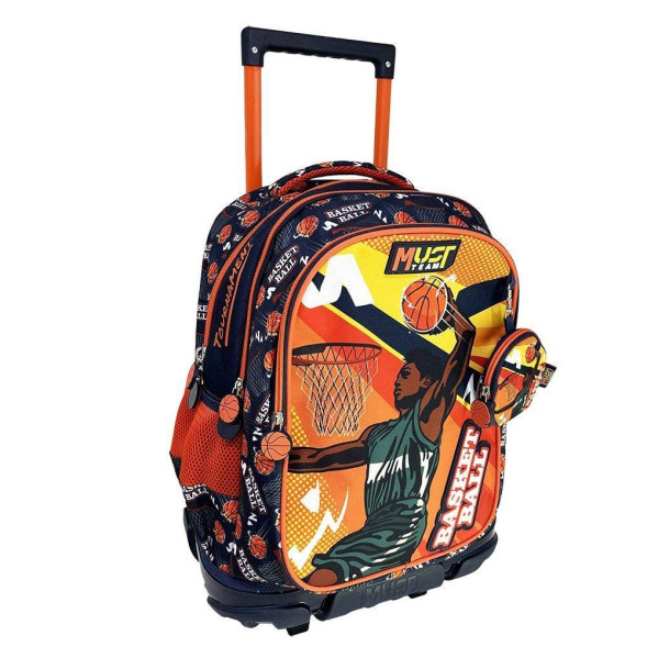Mochila con ruedas Must Torneos de Baloncesto 45 CM Trolley