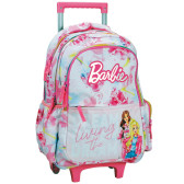 Rugzak met wieltjes Barbie Paints 46 CM Hoogwaardige Trolley