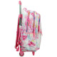 Rugzak met wieltjes Barbie Paints 46 CM Hoogwaardige Trolley