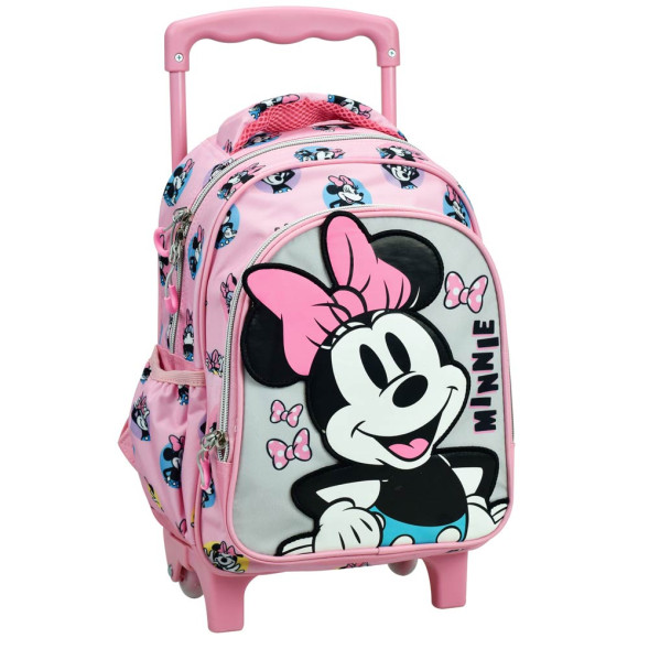 Zaino trolley Minnie rosa 30 CM Scuola Materna