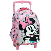 Zaino trolley Minnie rosa 30 CM Scuola Materna