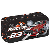 Astuccio rettangolare Street Racer Must 21 CM - 2 Scomparti