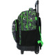 Rollrucksack Minecraft Creeper 43 CM 2 Fächer