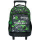 Rollrucksack Minecraft Creeper 43 CM 2 Fächer