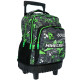 Rollrucksack Minecraft Creeper 43 CM 2 Fächer