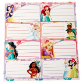 School labels Princesses Disney