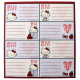 School labels Hello Kitty